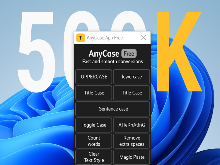 Capture d'écran AnyCase App