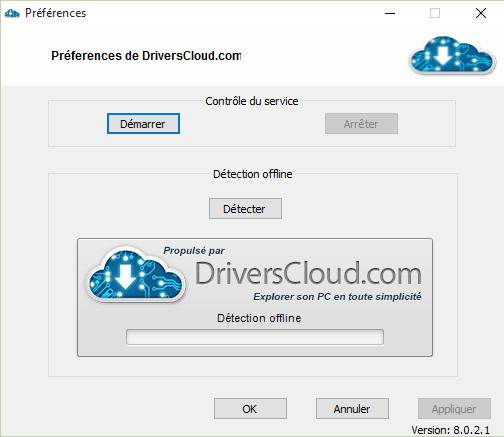 Capture d'écran DriversCloud Capture d'écran DriversCloud