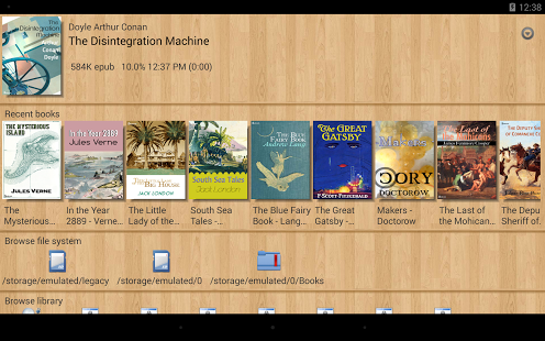 Capture d'écran EBook Reader Capture d'écran EBook Reader
