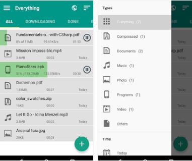 Capture d'écran Download Accelerator Plus Android Capture d'écran Download Accelerator Plus Android