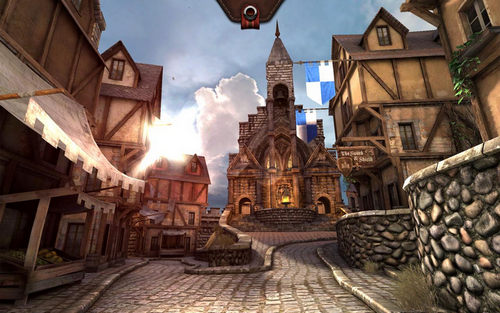 Capture d'écran Epic Citadel Android Capture d'écran Epic Citadel Android