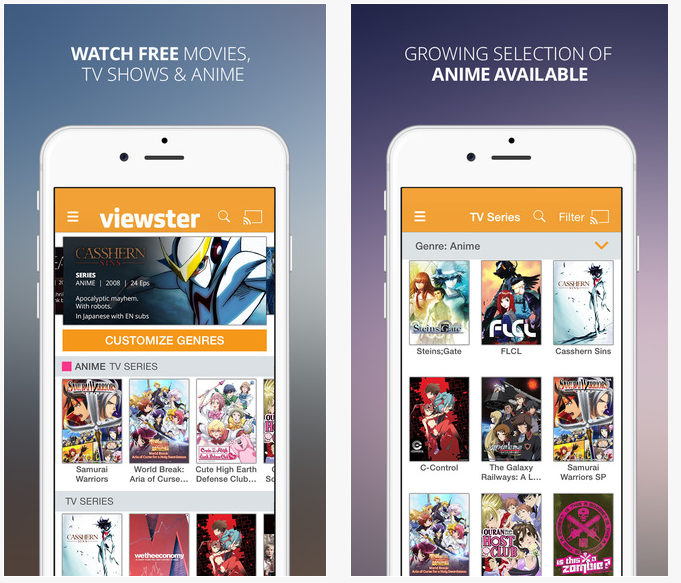 Capture d'écran Viewster – Films, TV & Anime – iOS
