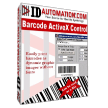 Capture d'écran IDAutomation Barcode ActiveX Control