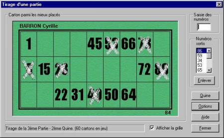 Capture d'écran LotoAssoc Capture d'écran LotoAssoc