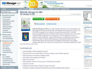 Capture d'écran EMS SQL Manager for DB2