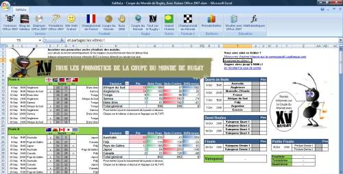 RUGBY TICKET ITALIE ITALIA V PORTUGAL WORLD CUP COUPE DU