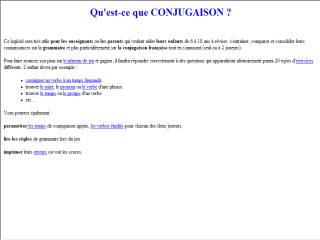 Capture d'écran Conjugaison Capture d'écran Conjugaison