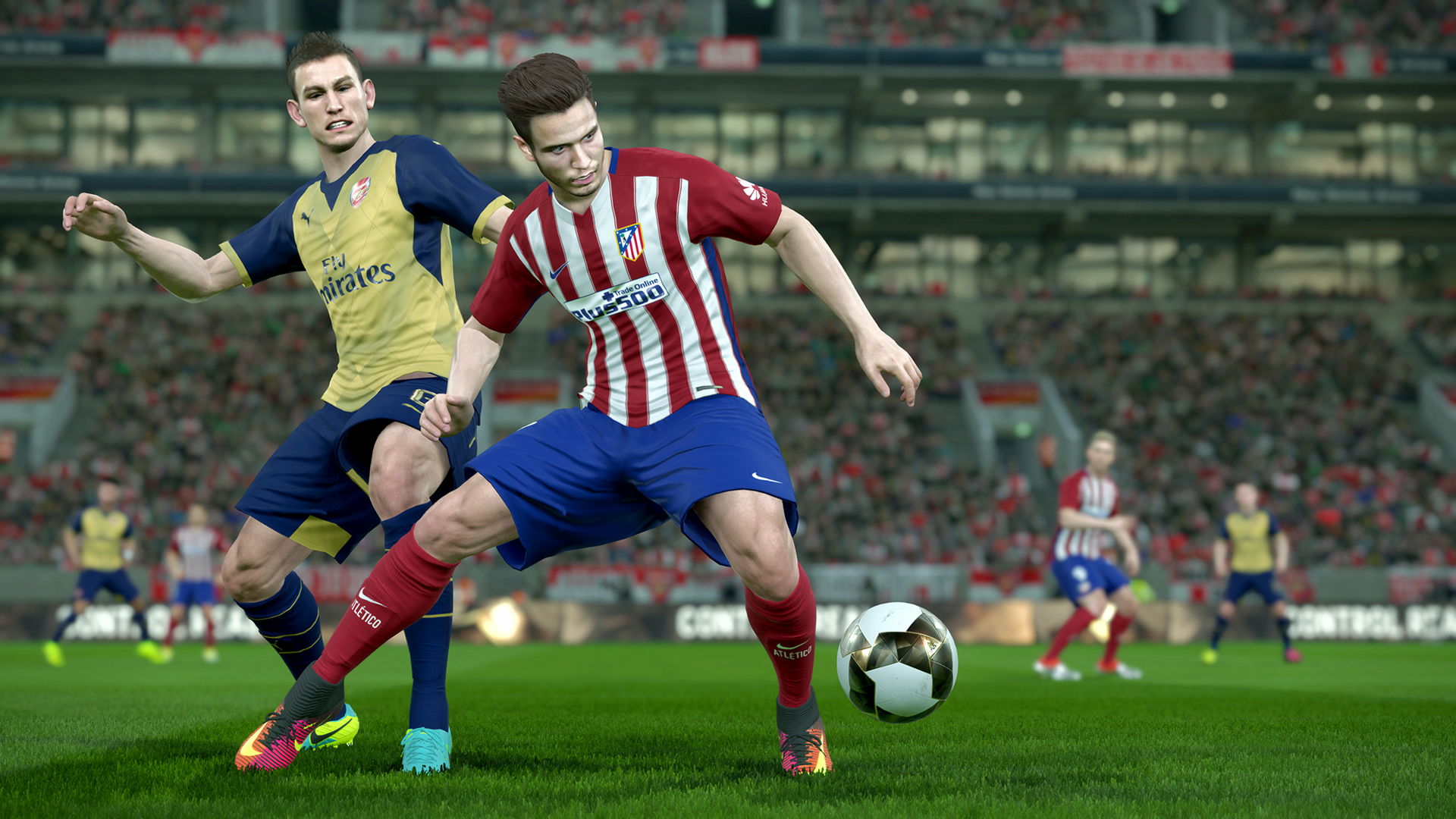 Capture d'écran PES 2017 Capture d'écran PES 2017