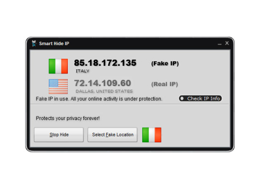 Capture d'écran Smart Hide IP Capture d'écran Smart Hide IP