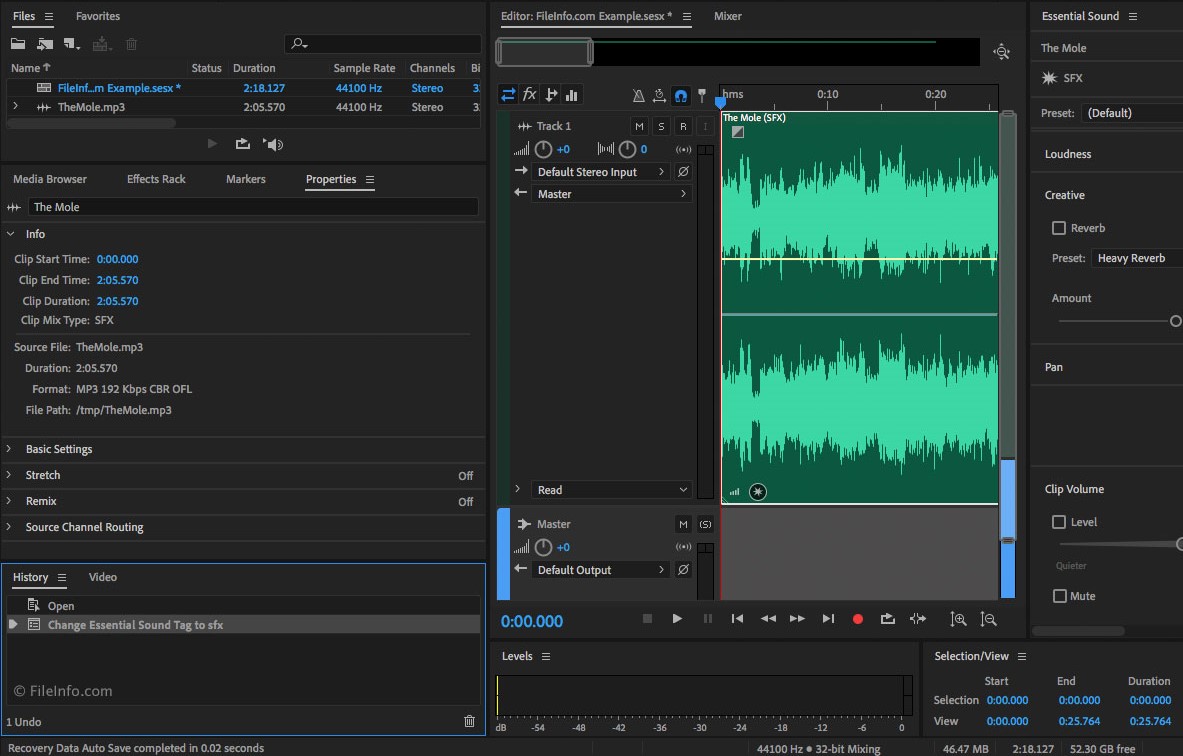 adobe audition cs6 effects