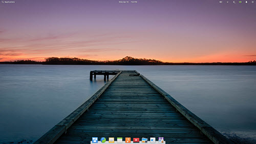 Capture d'écran Elementary OS Capture d'écran Elementary OS