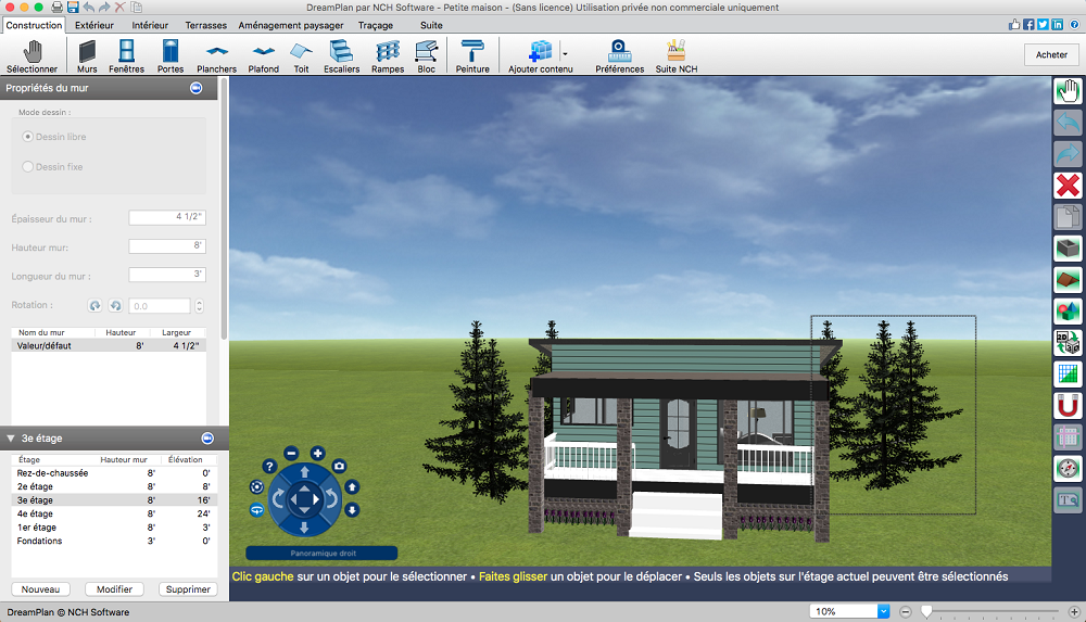 Capture d'écran DreamPlan – Aménagement intérieur et paysagisme pour Mac Capture d'écran DreamPlan – Aménagement intérieur et paysagisme pour Mac