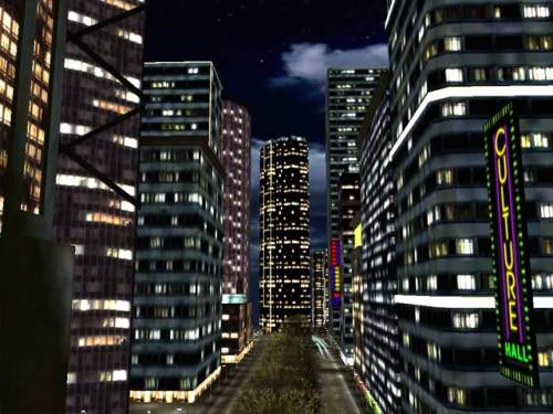 Capture d'écran Night City 3D Screensaver