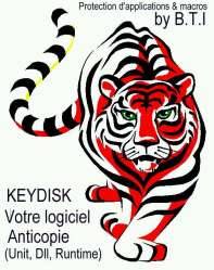 Capture d'écran KEYDISK Capture d'écran KEYDISK