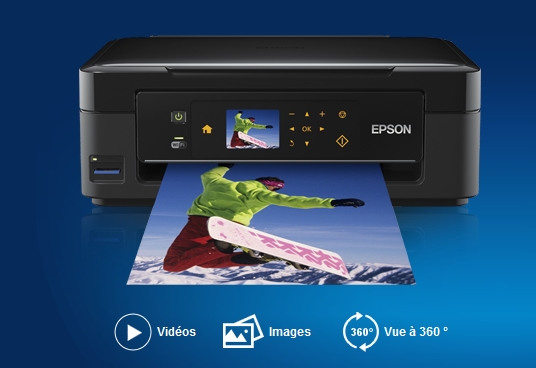 Capture d'écran Pilotes Imprimantes Epson XP Capture d'écran Pilotes Imprimantes Epson XP