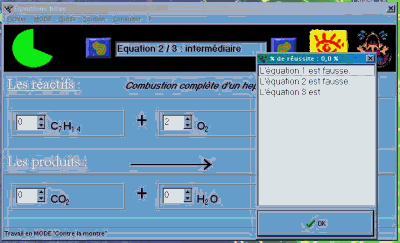 Capture d'écran EqBilan Capture d'écran EqBilan