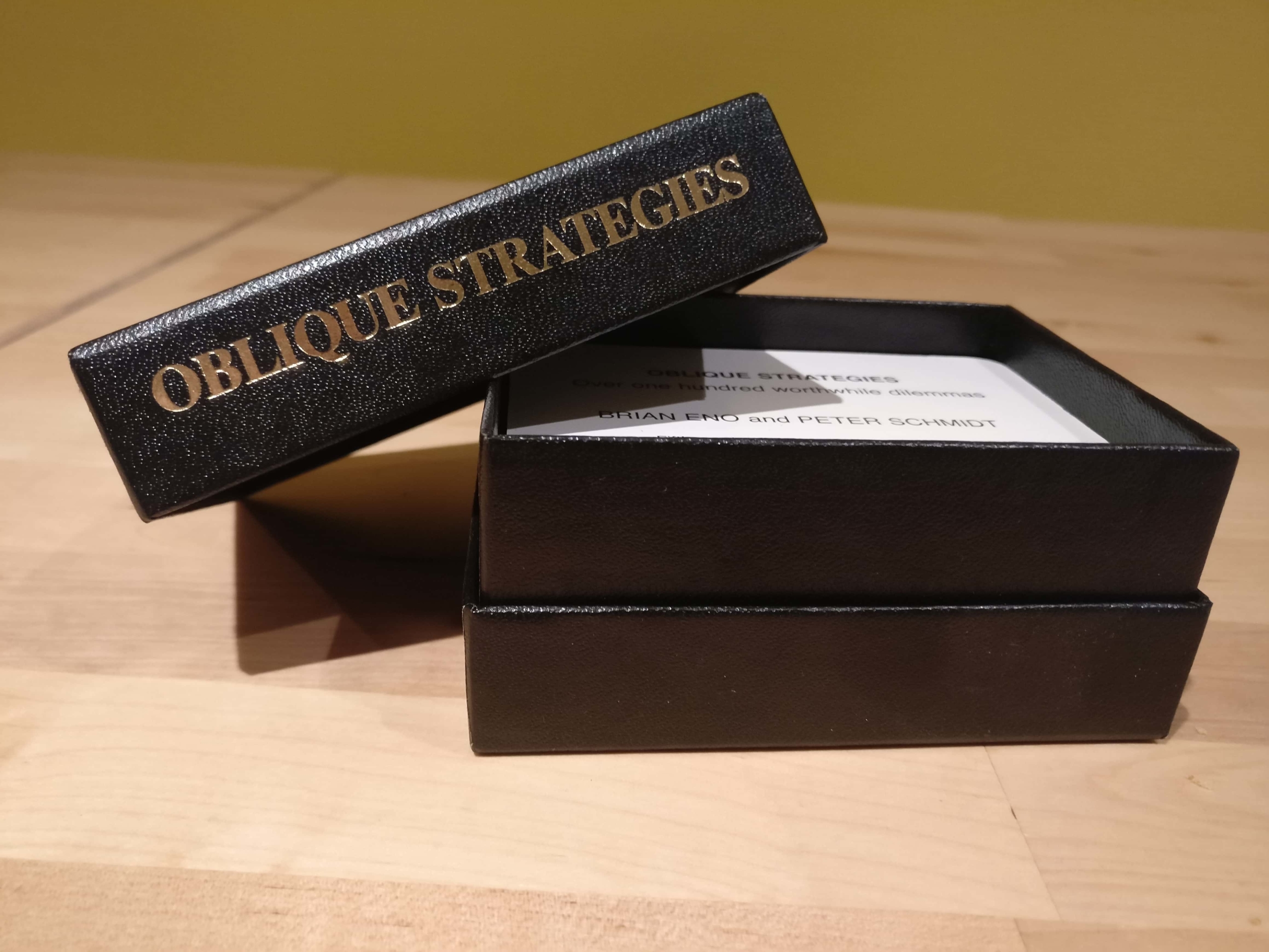 brian eno oblique strategies cards purchase brian eno oblique strategies cards purchase