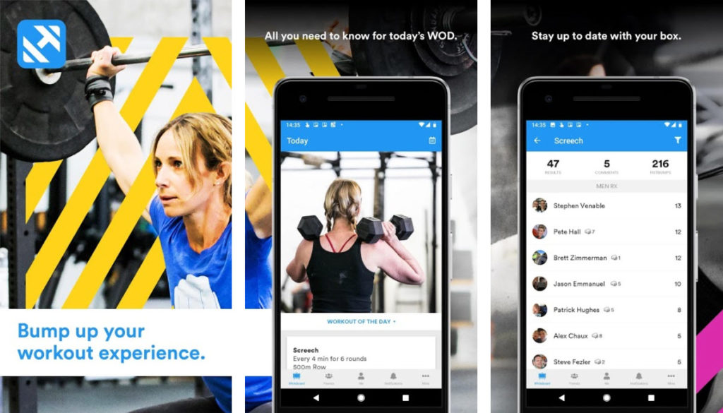 The best Crossfit apps Logitheque English