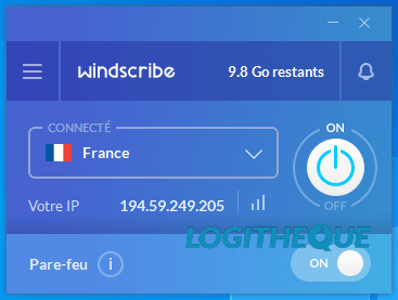Windscribe screenshot