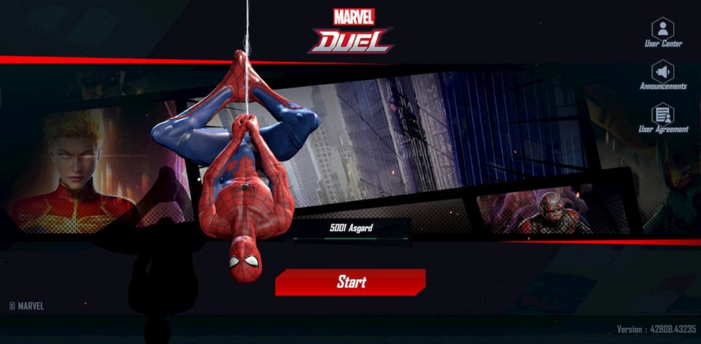 Spiderman Marvel duel