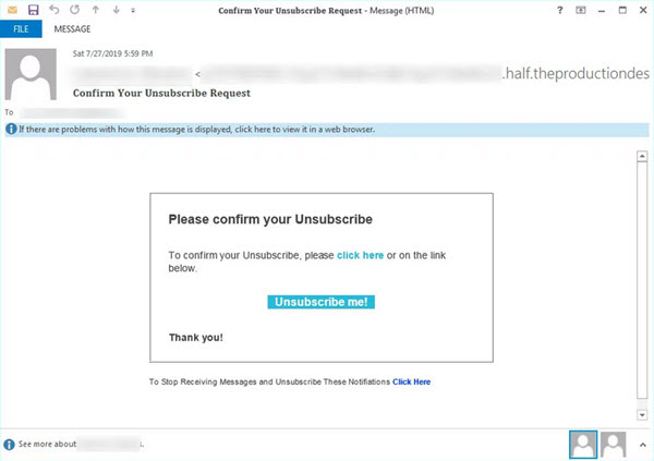 ATTENTION AUX MAILS QUI DEMANDENT DE CONFIRMER UNE DÉSINSCRIPTION ! Mail%20unsubscribe-screen