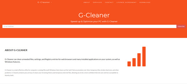 ATTENTION, UN CHEVAL DE TROIE EST DISTRIBUÉ DANS L’OUTIL DE NETTOYAGE PC G-CLEANER Gcleaner%20fake%20tool