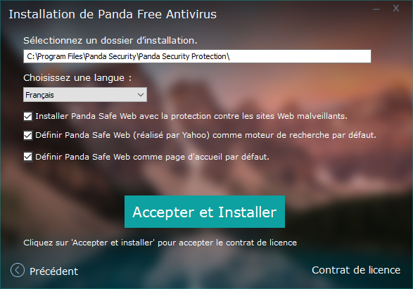 كيفية تثبيث Panda Free Antivirus