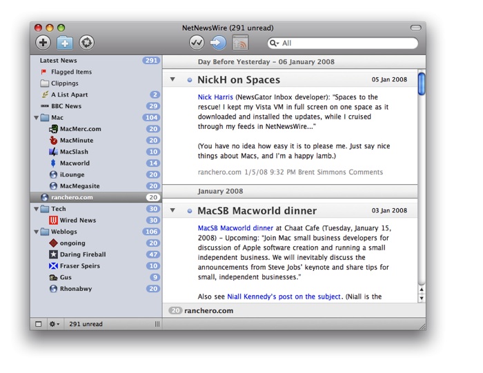A selection of software to follow the news on PC and Mac - Logitheque ...