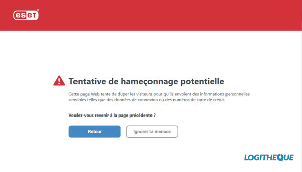 TEST ANTIVIRUS : ESET SMART SECURITY PREMIUM 2020 Phishing