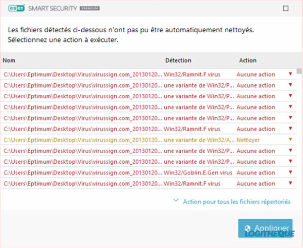 TEST ANTIVIRUS : ESET SMART SECURITY PREMIUM 2020 Virus