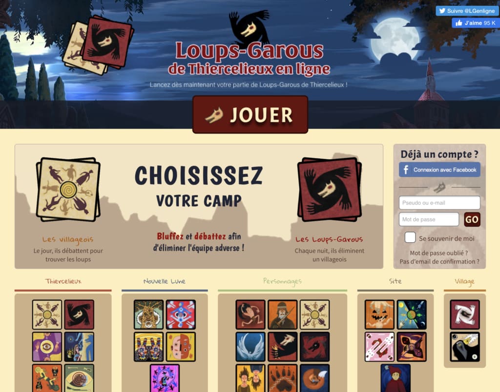 Quel Site Ou Application Pour Jouer Au Loup Garou Logitheque Jeux Video