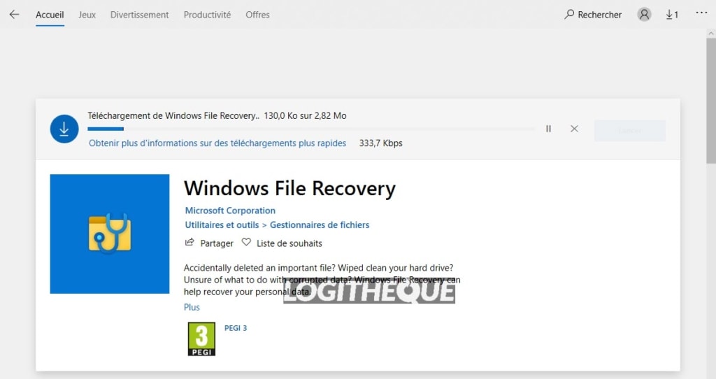 windows file recovery windows file recovery