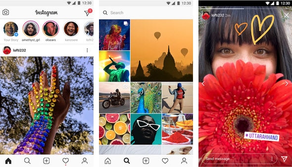 La nouvelle version d'Instagram Lite est désormais disponible