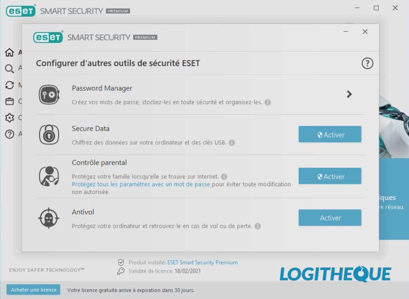 ESET Smart Security Premium configuration