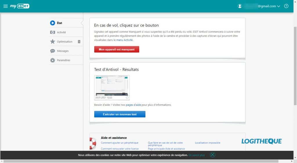 ESET Smart Security Premium Antivol