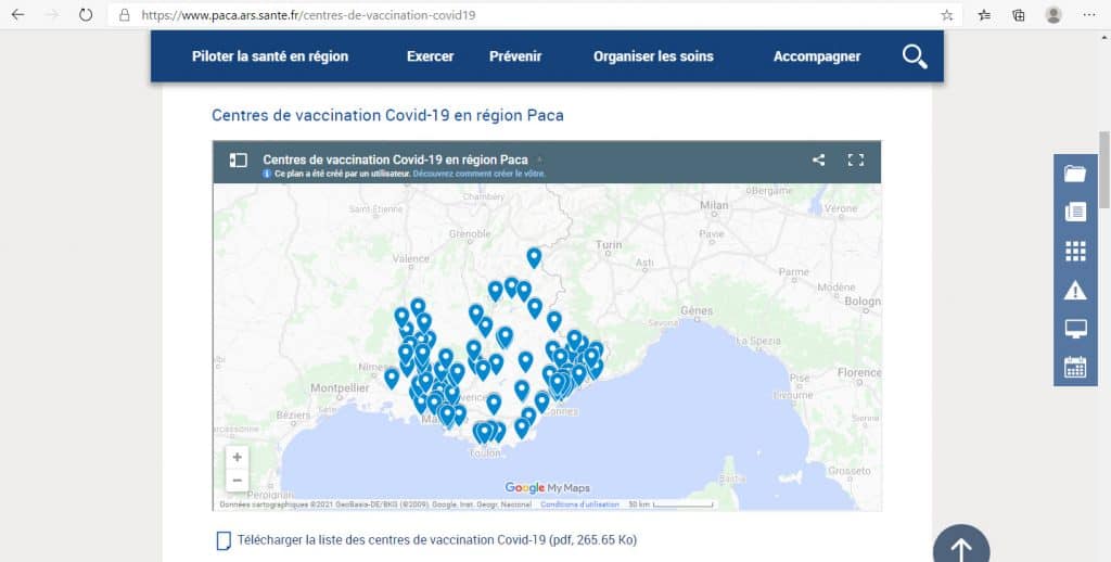 COVID-19 : OÙ SE FAIRE VACCINER ? Paca-centre-de-vaccination-1024x518