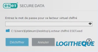ESET Secure Data Password