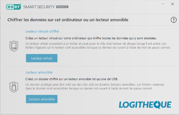 Configurer ESET Secure Data
