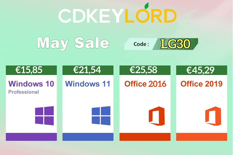 Les meilleures offres du marché pour Windows et Office